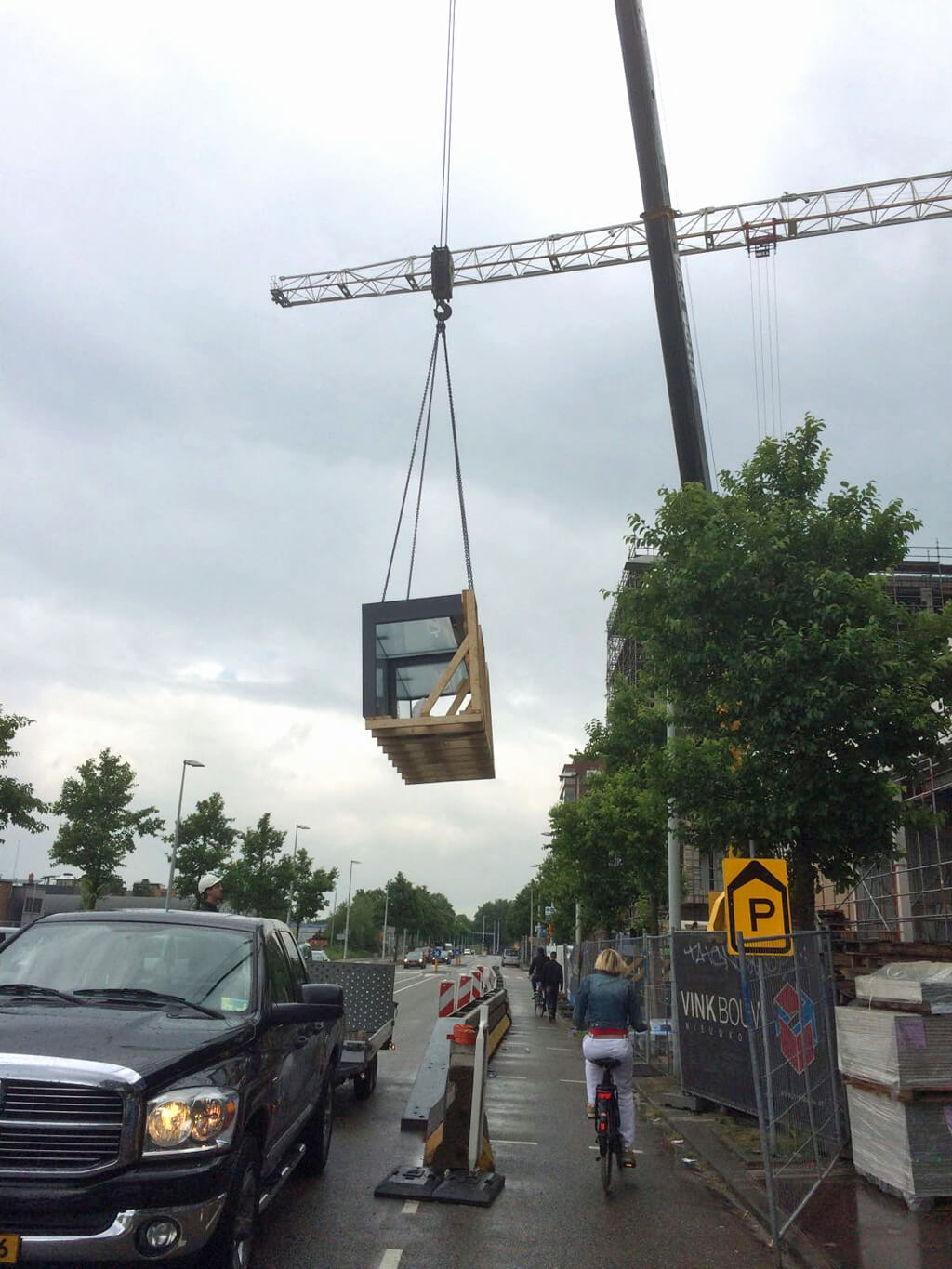 Installation Three Wall Box auf Superlofts